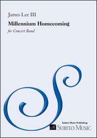 Millennium Homecoming : For Concert Band Concert Band sheet music cover